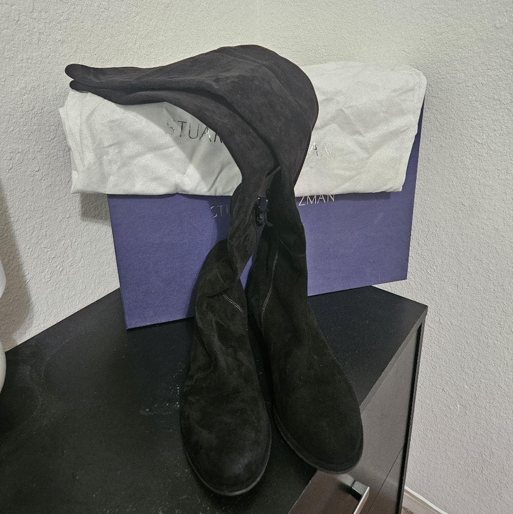 Stuart Weitzman Suede Knee Boots